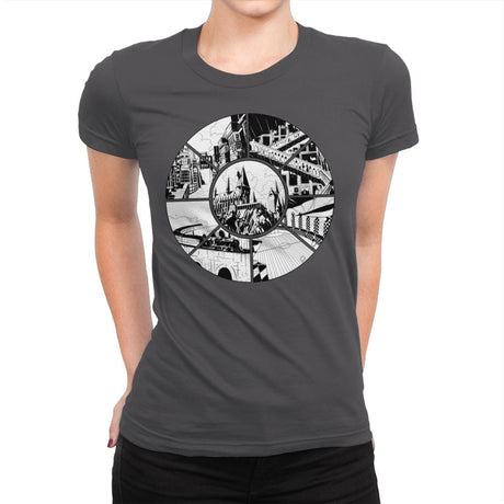 Magical Places - Womens Premium T-Shirts RIPT Apparel Small / Heavy Metal