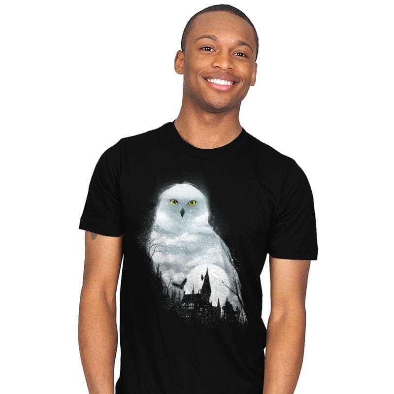 Magical Winter Night - Mens T-Shirts RIPT Apparel Small / Black