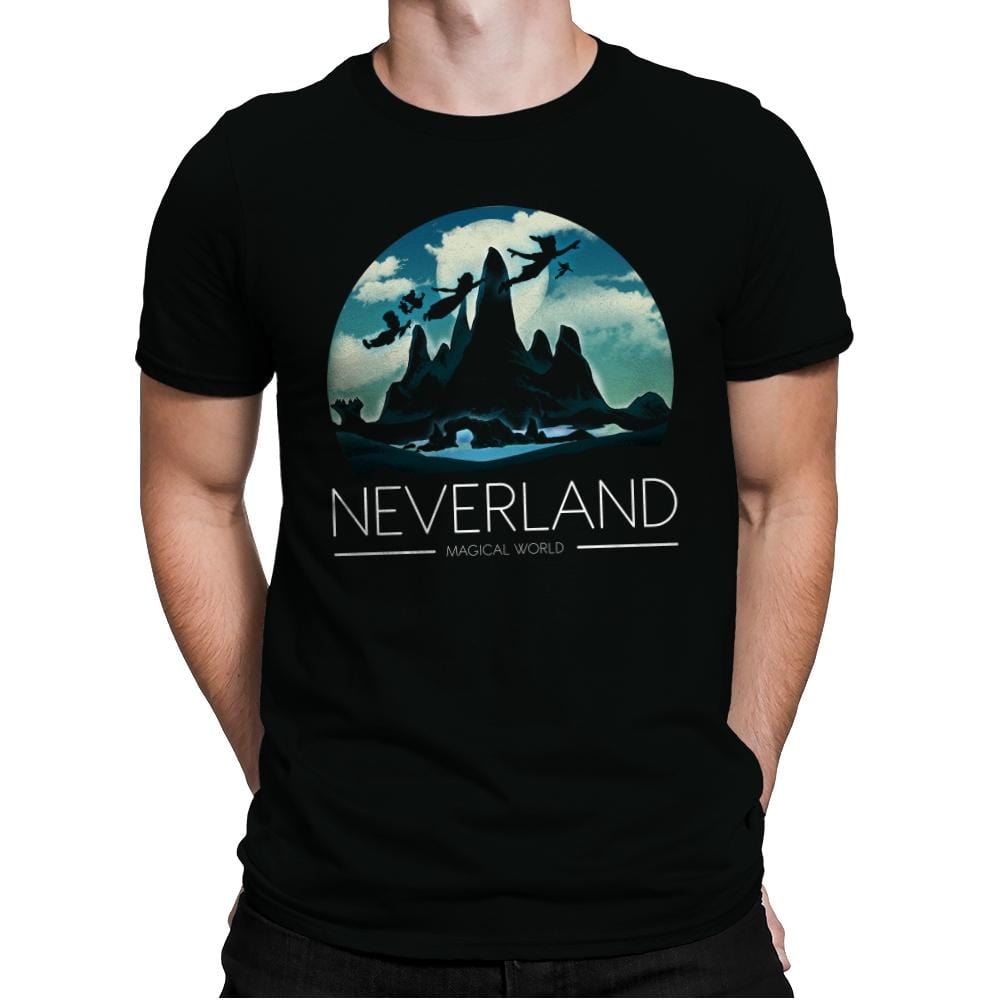 Magical World - Mens Premium T-Shirts RIPT Apparel Small / Black