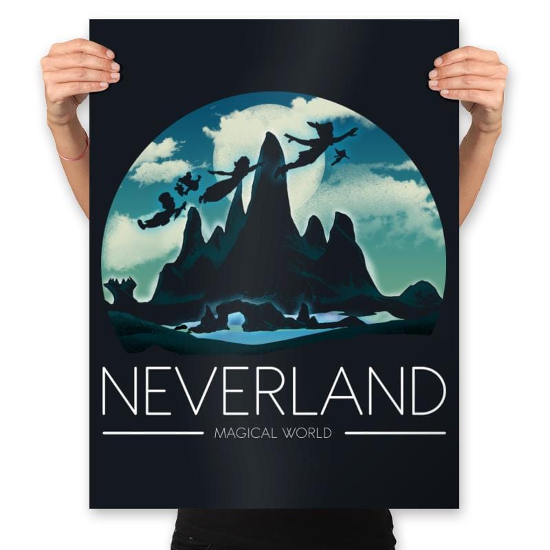 Magical World - Prints Posters RIPT Apparel 18x24 / Black