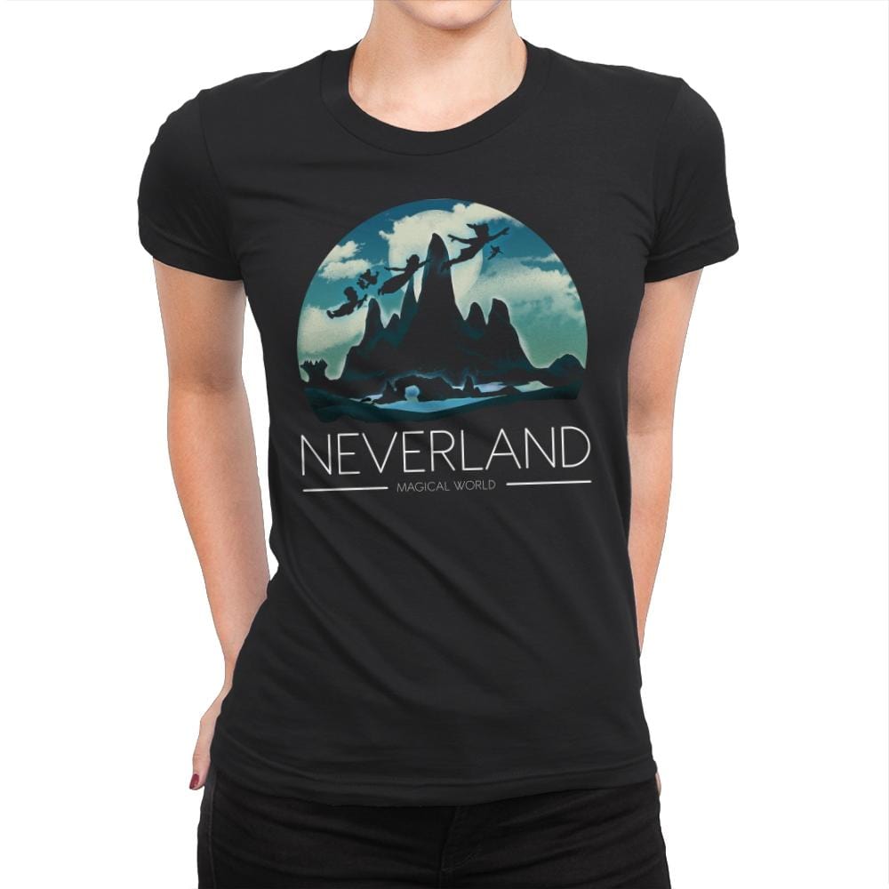 Magical World - Womens Premium T-Shirts RIPT Apparel Small / Black