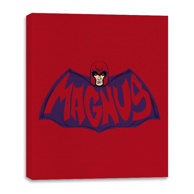 Magnet Man - Canvas Wraps Canvas Wraps RIPT Apparel 16x20 / Red