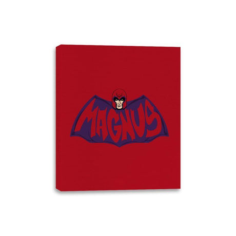 Magnet Man - Canvas Wraps Canvas Wraps RIPT Apparel 8x10 / Red