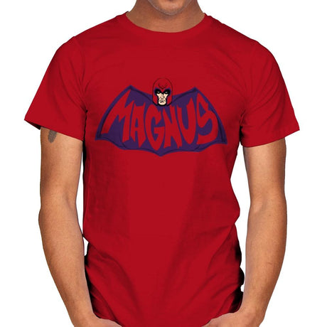 Magnet Man - Mens T-Shirts RIPT Apparel Small / Red