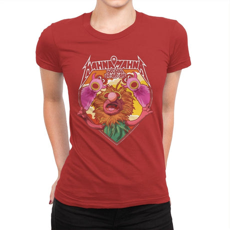 Mahna Mahna - Best Seller - Womens Premium T-Shirts RIPT Apparel Small / Red