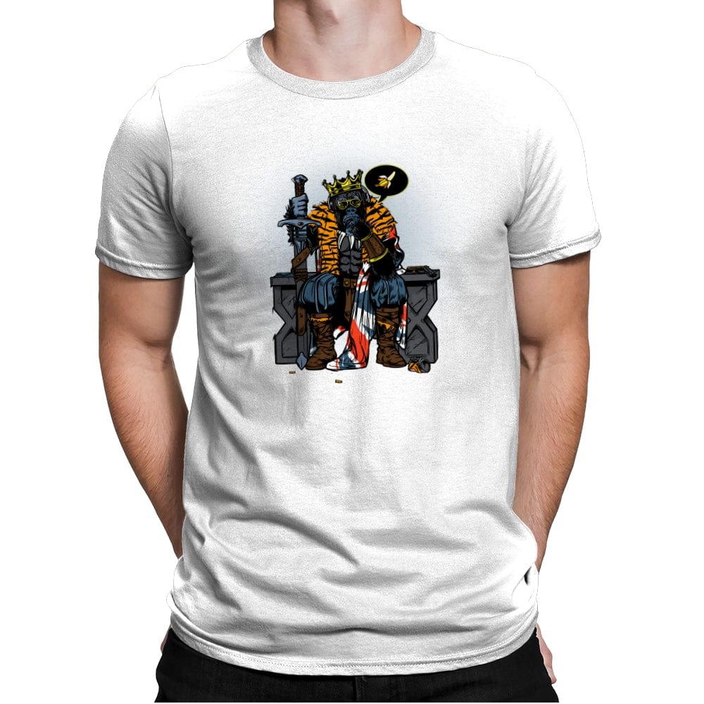 Majesty - Mens Premium T-Shirts RIPT Apparel Small / White