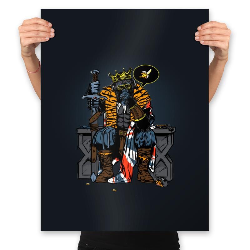 Majesty - Prints Posters RIPT Apparel 18x24 / Black