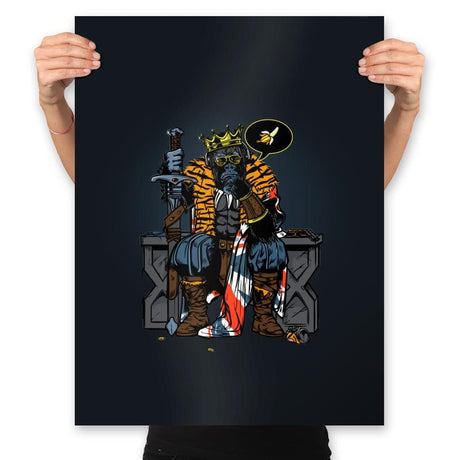 Majesty - Prints Posters RIPT Apparel 18x24 / Black