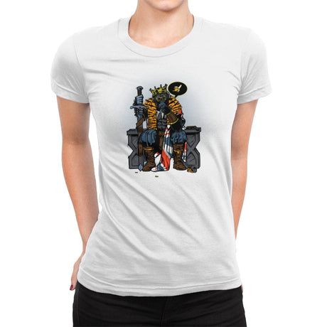 Majesty - Womens Premium T-Shirts RIPT Apparel Small / White