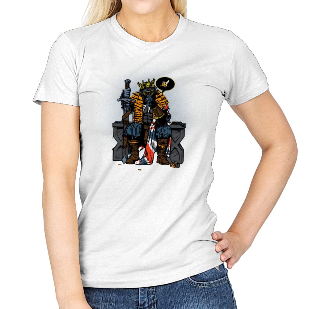 Majesty - Womens T-Shirts RIPT Apparel Small / White