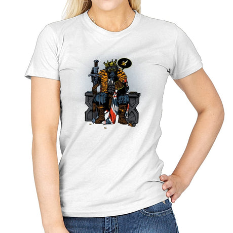 Majesty - Womens T-Shirts RIPT Apparel Small / White