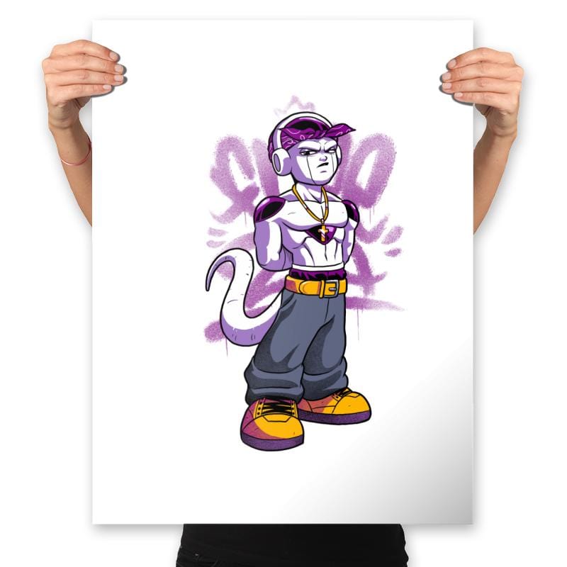Makaveli Freeza - Prints Posters RIPT Apparel 18x24 / White