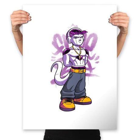 Makaveli Freeza - Prints Posters RIPT Apparel 18x24 / White