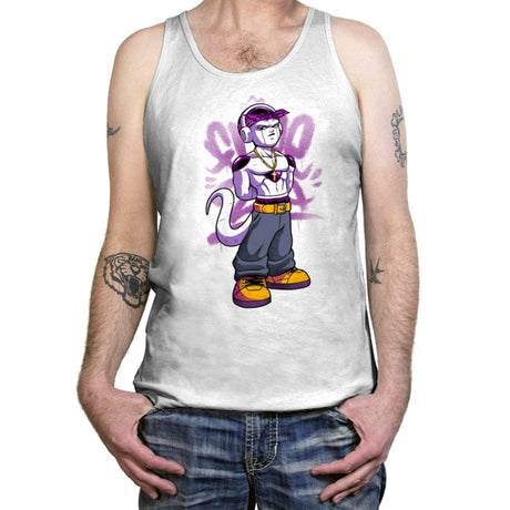Makaveli Freeza - Tanktop Tanktop RIPT Apparel X-Small / White