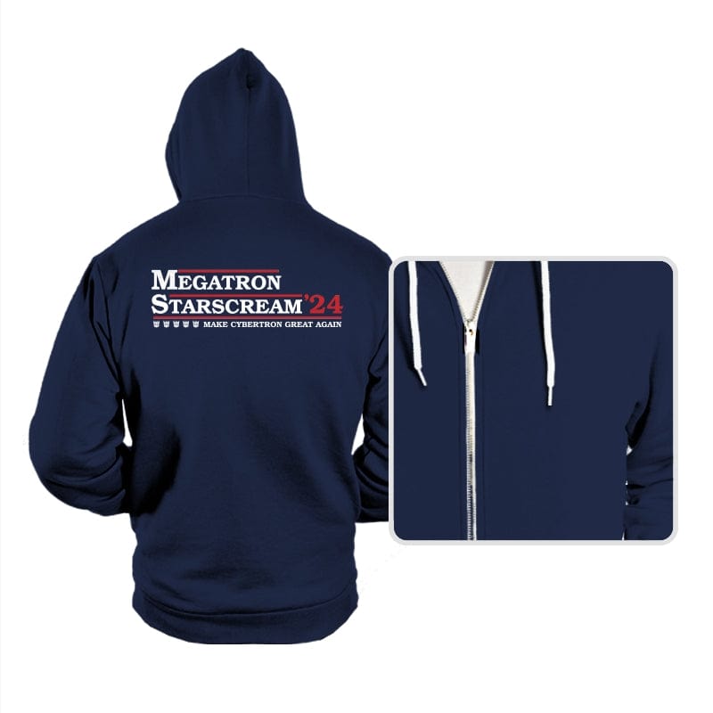 Make Cybertron Great Again - Hoodies Hoodies RIPT Apparel Small / Navy