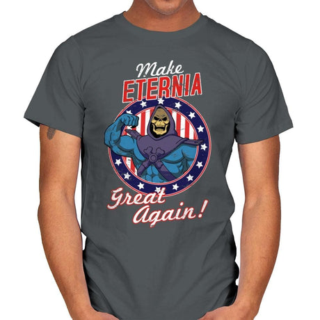 Make Eternia Great Again - Best Seller - Mens T-Shirts RIPT Apparel Small / Charcoal