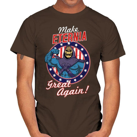 Make Eternia Great Again - Best Seller - Mens T-Shirts RIPT Apparel Small / Dark Chocolate