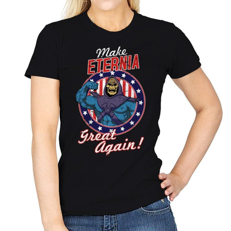 Make Eternia Great Again - Best Seller - Womens T-Shirts RIPT Apparel Small / Black