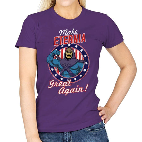 Make Eternia Great Again - Best Seller - Womens T-Shirts RIPT Apparel Small / Purple