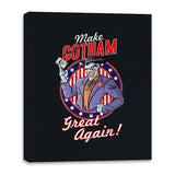 Make Gotham Great Again - Anytime - Canvas Wraps Canvas Wraps RIPT Apparel 16x20 / Black