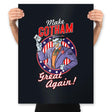 Make Gotham Great Again - Anytime - Prints Posters RIPT Apparel 18x24 / Black