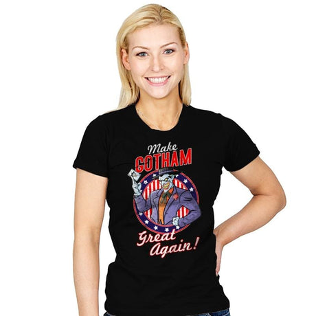 Make Gotham Great Again - Womens T-Shirts RIPT Apparel