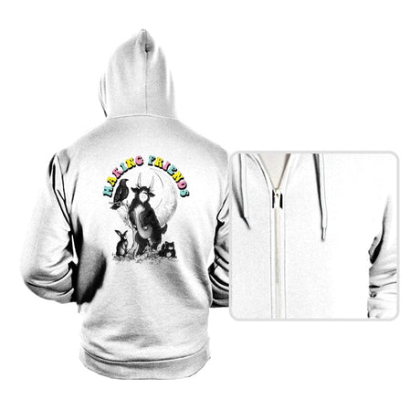 Making Friends  - Hoodies Hoodies RIPT Apparel Small / White