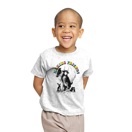 Making Friends  - Youth T-Shirts RIPT Apparel X-small / White