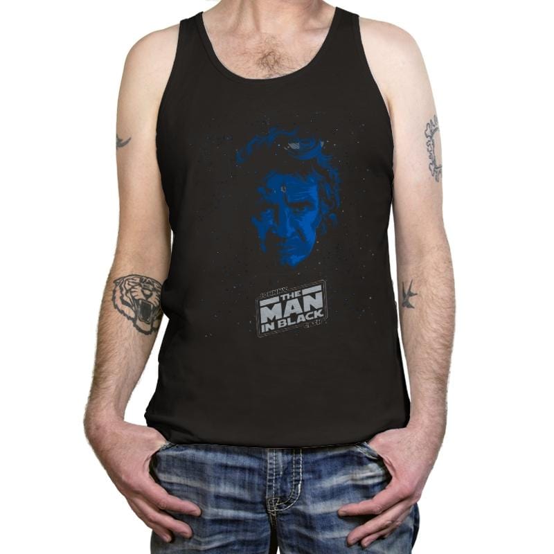 MAN IN BLACK - Tanktop Tanktop RIPT Apparel