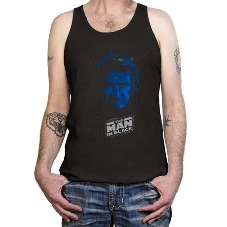 MAN IN BLACK - Tanktop Tanktop RIPT Apparel