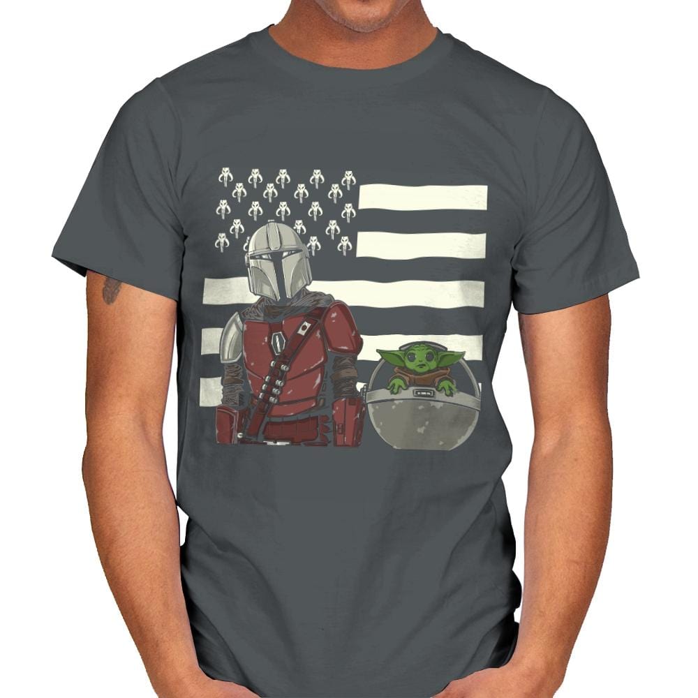 Mandalonia - Mens T-Shirts RIPT Apparel Small / Charcoal