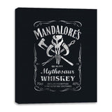 Mandalore's Whiskey - Canvas Wraps Canvas Wraps RIPT Apparel 16x20 / Black