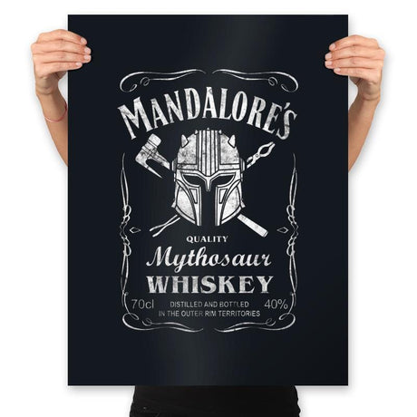 Mandalore's Whiskey II - Prints Posters RIPT Apparel 18x24 / Black