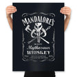 Mandalore's Whiskey - Prints Posters RIPT Apparel 18x24 / Black