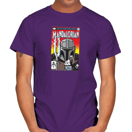 Mandalorian - Mens T-Shirts RIPT Apparel Small / Purple
