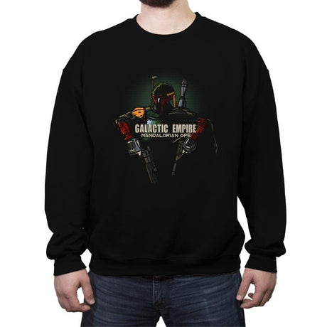 Mandalorian Ops - Crew Neck Sweatshirt Crew Neck Sweatshirt RIPT Apparel