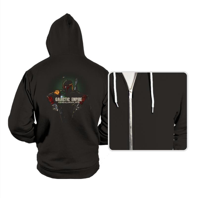 Mandalorian Ops - Hoodies Hoodies RIPT Apparel Small / Black