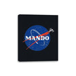 Mando - Canvas Wraps Canvas Wraps RIPT Apparel 8x10 / Black