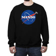Mando - Crew Neck Sweatshirt Crew Neck Sweatshirt RIPT Apparel Small / Black