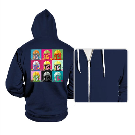 Mando Pop - Hoodies Hoodies RIPT Apparel Small / Navy