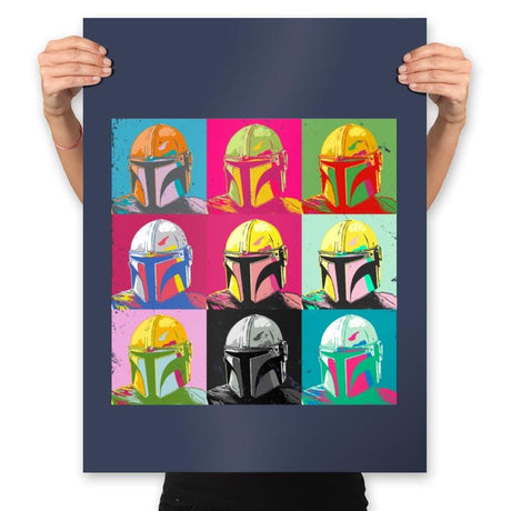 Mando Pop - Prints Posters RIPT Apparel 18x24 / Navy