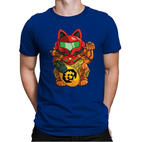Manekitroid - Mens Premium T-Shirts RIPT Apparel Small / Royal