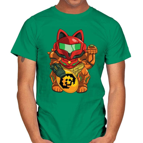 Manekitroid - Mens T-Shirts RIPT Apparel Small / Kelly