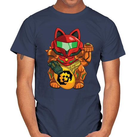 Manekitroid - Mens T-Shirts RIPT Apparel Small / Navy