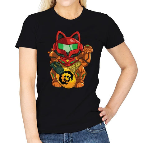 Manekitroid - Womens T-Shirts RIPT Apparel Small / Black