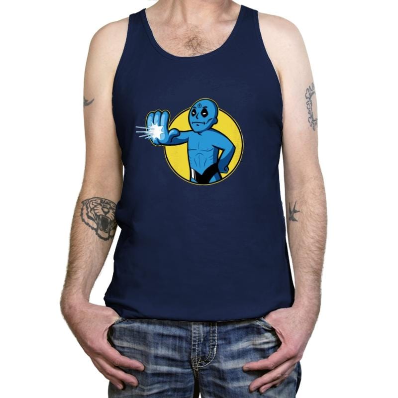 Manhattan Boy - Tanktop Tanktop RIPT Apparel X-Small / Navy