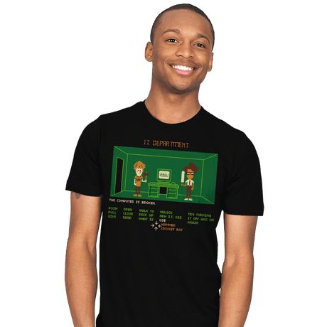 Maniac IT Department - Mens T-Shirts RIPT Apparel