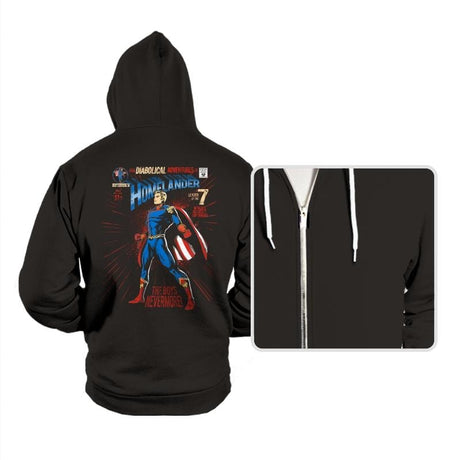 Maniac of Steel - Hoodies Hoodies RIPT Apparel Small / Black