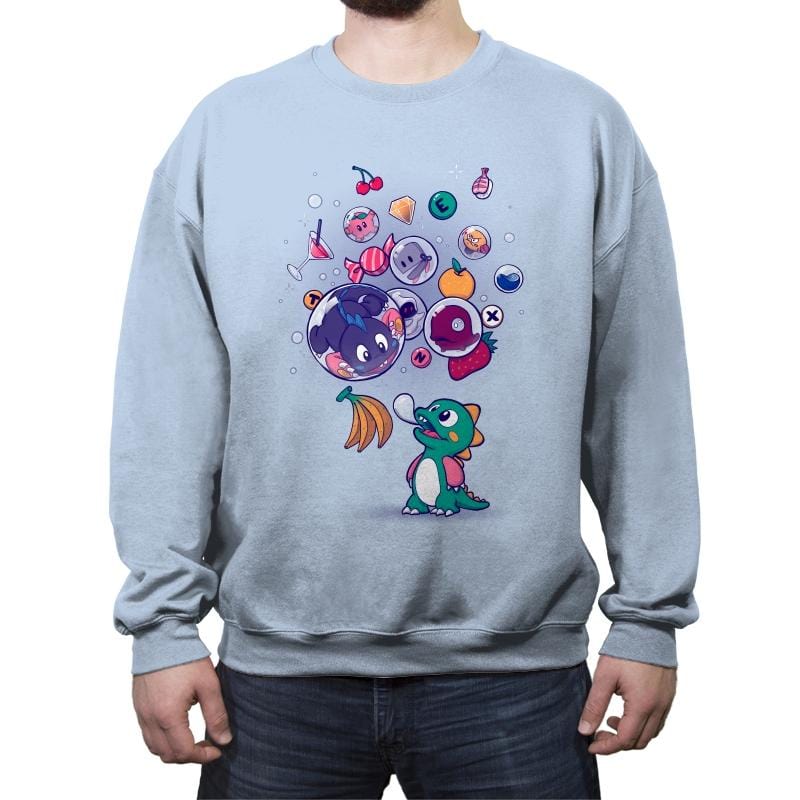 Many Bubbles - Crew Neck Sweatshirt Crew Neck Sweatshirt RIPT Apparel