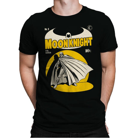 Marc Spector The Moon Knight Comics - Mens Premium T-Shirts RIPT Apparel Small / Black